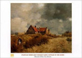 Maison de campagne dans les dunes Posters par Jean-Charles Cazin 