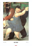 Dancers, Fernando Botero, Art Print