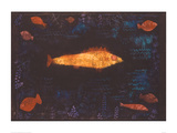 The Golden Fish, c.1925 Posters by Paul Klee