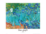 Irises, c.1889 Affiches par Vincent van Gogh