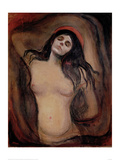 Madonna Lámina giclée por Edvard Munch Madonna Lámina giclée por Edvard Munch