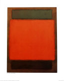 Naranja, marrón Láminas por Mark Rothko