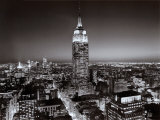 New York, New York, Empire State Building Posters af Henri Silberman New York, New York, Empire State Building Posters af Henri Silberman