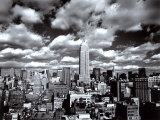 Himmel über Manhattan Poster von Henri Silberman
