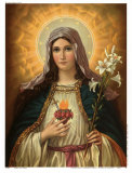 Sacred Heart of Mary Posters