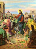 Jesus in Jerusalem Posters