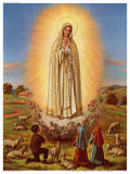 Mutter Gottes von Fatima Posters