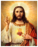 Sacred Heart of Jesus Affiche