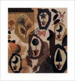 Topiary Collage I Affiche par Susan Zulauf