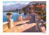 Vista Riviera Lámina por Howard Behrens