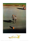 Le devenir géologique Posters par Salvador Dalí