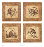 Monkey Business Print by Susan Davies