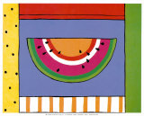 Mod Melon Print by Bettina 