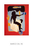 Opinatrete Narcissique, 1995 Poster by Marco Del Re