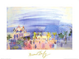 Casino in Nizza Kunstdruck von Raoul Dufy