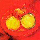 Apple Platter Affiches van Alfred Gockel