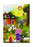 Bergerie d'Eugenie Poster by Jenny Hellers