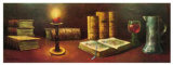 Stilleben mit Buchern Poster by Walter Hohenegg Stilleben mit Buchern Poster by Walter Hohenegg