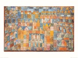 Tempelviertel von Pert, c.1928 Posters by Paul Klee