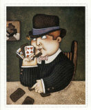Royal Flush Poster by Steven Lamb