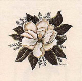 Magnolia Poster by Mary Hughes