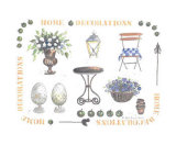 Home Decoration II Posters by Alie Kruse-Kolk