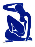 Blauw naakt I, ca. 1952 Poster van Henri Matisse