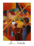 Tightrope Walker Posters by Auguste Macke