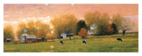 Fall Pasture Poster by Raymond Knaub