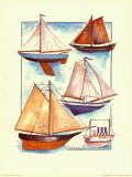 Scène maritime IV Posters par Alie Kruse-Kolk