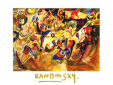 Study for Komposition VII Posters by Wassily Kandinsky