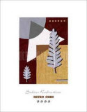 Retro Fern Print by Sabine Kaloustian