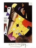 Tension in Height Posters by Wassily Kandinsky