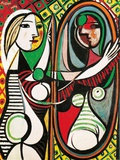 Jeune Fille Devant Un Miroir 1932 Posters par Pablo Picasso