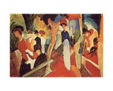 Milliner's Shop Posters by Auguste Macke Milliner's Shop Posters by Auguste Macke