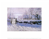 Magpie Print by Claude Monet