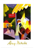 The Milliner's Shop Window Posters by Auguste Macke The Milliner's Shop Window Posters by Auguste Macke