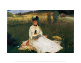 Reading Print by Berthe Morisot