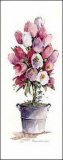 Tulip Topiary Art by Carol Robinson