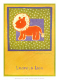 Leopold Lion Posters by Dominique Pourrey