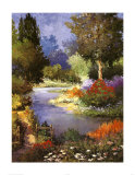 Printemps en fleurs I Poster par Hans Ressdorf