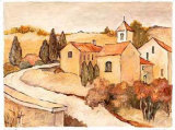 Via Orvieto Posters by Charlene Winter Olson