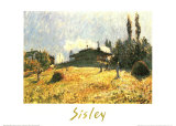 Station at Sevres Print by Alfred Sisley
