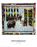Matisse's Chapel Print by Faith Ringgold