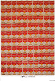 100 Campbell's Soup Cans Posters by Andy Warhol