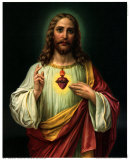 Zabateri - Sacred Heart of Jesus Obrazy