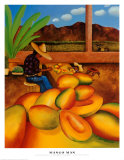 Mango Man Pósters por William T. Templeton