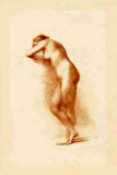 Figure Study in Sepia I Poster