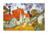 Strasse in Auvers Póster por Vincent van Gogh Strasse in Auvers Póster por Vincent van Gogh