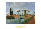 The Langlois Drawbridge Print by Vincent van Gogh